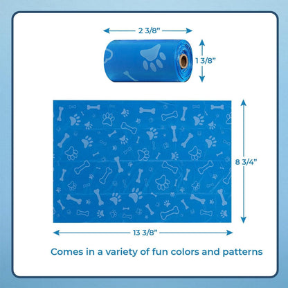 Dog Walk & Play Gift Set – Toys, Poop Bag Holder + 150 Bags & Aloe Pet Wipes (100ct)