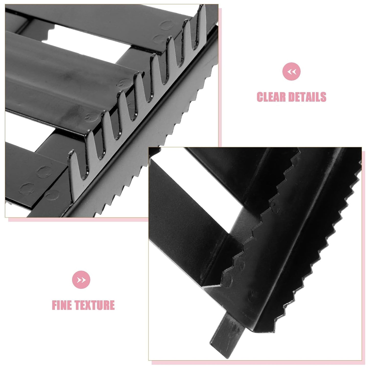 Horse Grooming Brush and Livestock Fur Scraper Metal Itch-Relief Comb Thickened Black for Animal Hair Cleaning and Pet Horse Care