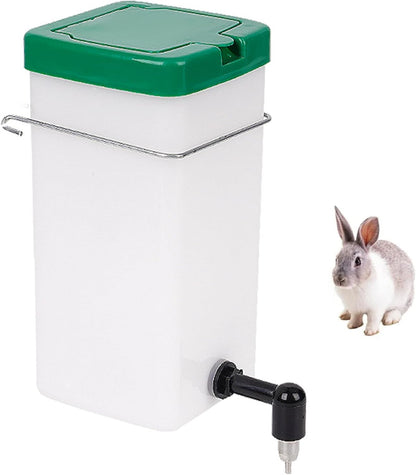 1 Set Heated Rabbit Water Bottle, 1L No Drip Heated Water Bottle for Rabbits, USB Powered Automatic Drinking Equipment for Hamster Guinea Pigs Birds Rabbit Bunny Dispenser