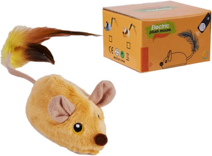 Cat Toys, Simulated Electric Mouse, Smart cat Wave Paddle, Touch Sensitive Remote Control