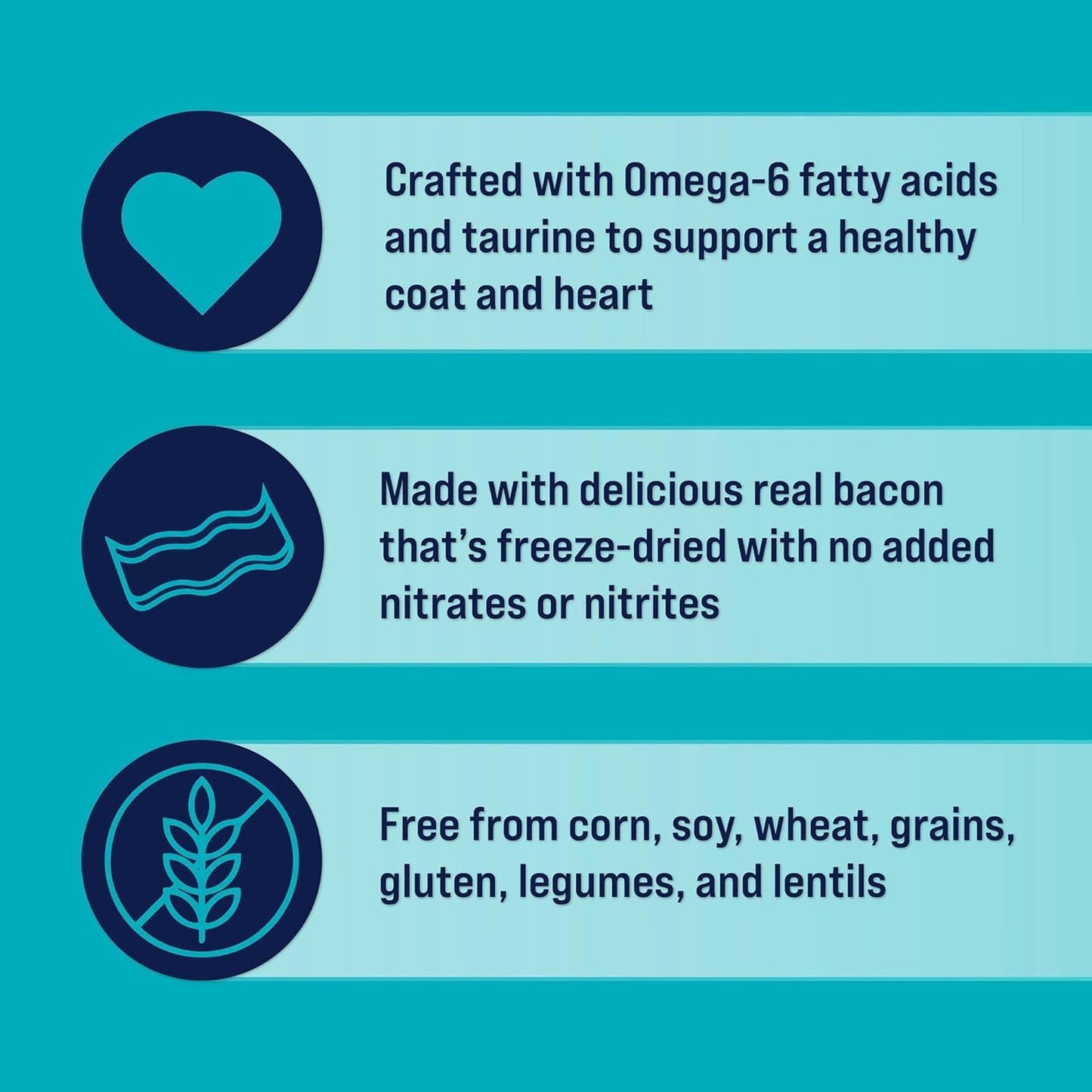 Stewart Freeze Dried Dog Food Topper, PuffTops, Bacon & Cheese, 3.5 Ounce Resealable Pouch, Flavor Enhancing Meal Topper or Dog Treat, Made in USA