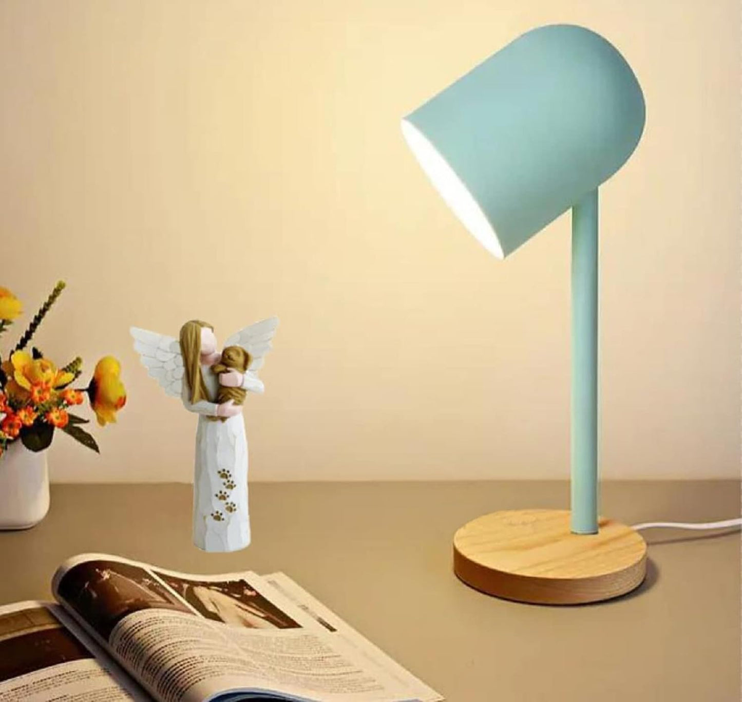 Dog Memorial Gifts for Loss of Dog, Pet Memorial Gifts, Resin Angel Statues,Sculpting Angels，Pet Sympathy Gifts(White)