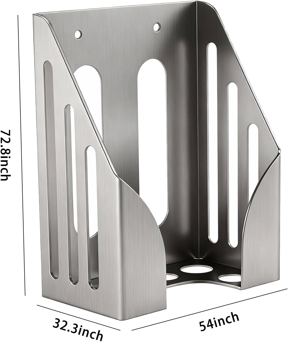 304 Stainless Steel Salt Block Holder, 4LB Mineral Salt Lick Block Holder for Deer, Goats, Horses, Cattle & Sheep, Rust-Resistant Design with Mounting Screws