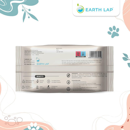 100% Biodegradable Premium Pet Wipes | Grooming Wet Wipes for Dogs, Cats, Puppies & Small Pets | Dry Bathing, Grooming Paws, Body, Ears and Butt, Fragrance-Free 300 Count (100 * 3 Pack)