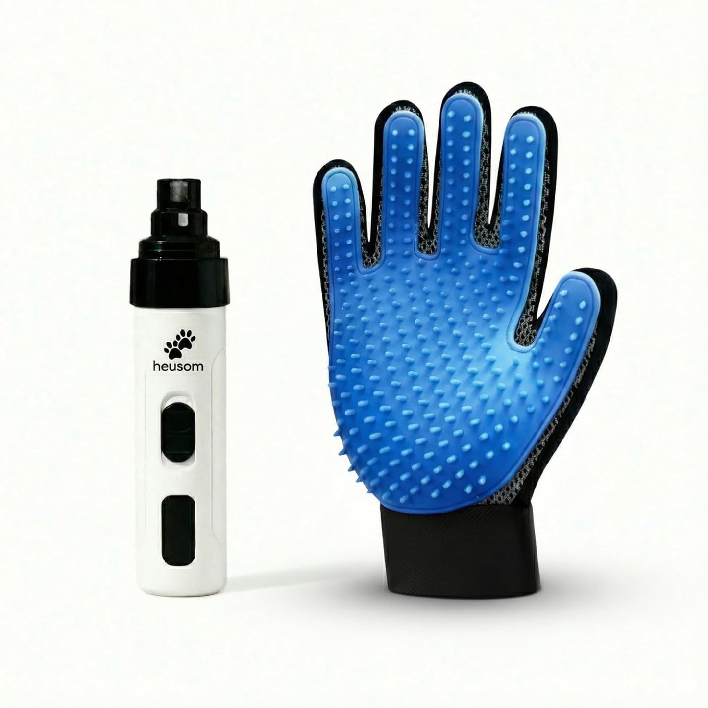 Save 10% on Heusom Silent Groom Pro Pet Nail Grinder and Grooming Glove