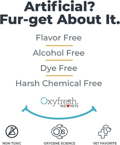 Oxyfresh Premium Pet Dental Kit for Dogs & Cats – Easiest Breath Freshener & Teeth Cleaning Solution for Fresh Breath, Clean Teeth, Plaque & Tartar Control – 1oz Toothpaste + 3oz Water Additive