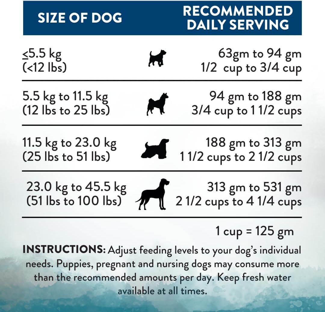 Addiction Wild Islands Pacific Catch - NZ King Salmon, Mackerel & Hoki - Whole Prey Diet with Omega-3 Rich Fish - High-Protein Grain-Free Dry Dog Food for All Life Stages - 20lbs