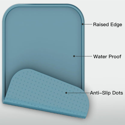 Slow Feeder + Food Mat Set