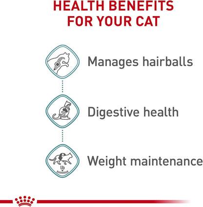 Royal Canin Feline Care Nutrition Hairball Care Adult Thin Slices in Gravy Cat Food, 3 oz (Pack of 12)