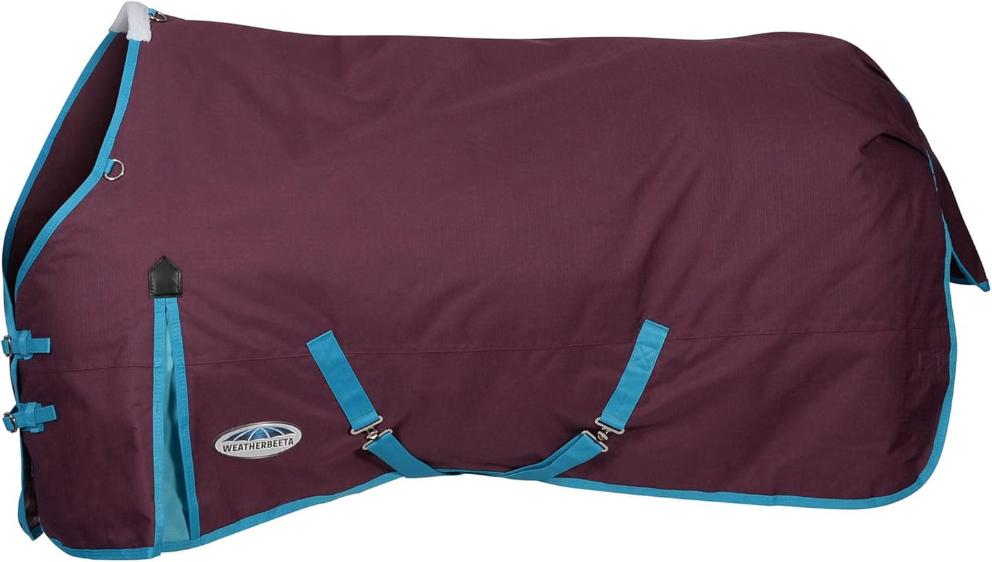 WeatherBeeta ComFiTec Essential Standard Neck Medium, Navy/Silver/Red, 78"