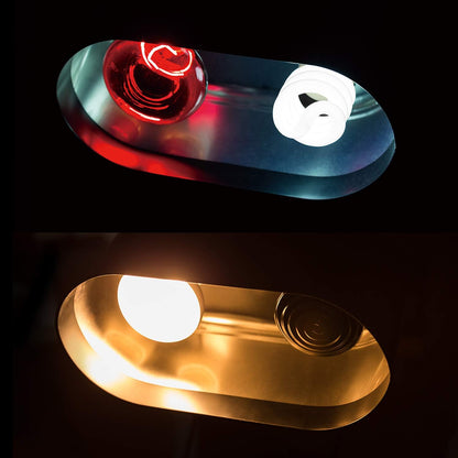 REPTI ZOO Dual Reptile Light Fixture for Reptile Dome UVB Lamp Fixture Dual Reptile Reflector Dome Lamp Cap Combo Integration Design Heat Lighting