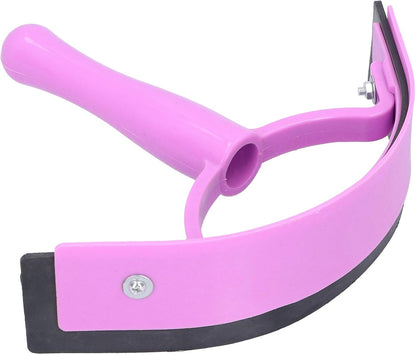 Yctze Ergonomic Horse Sweat Scraper - Handheld Soft Grip Grooming Tool for Efficient Horse Care, Cleaning & Shaving