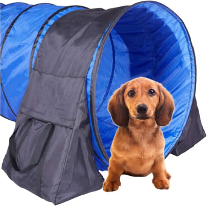 Japard 2 Pack Dog Agility Equipment, Tunnel Sandbags, Hold One End, Holding Bags Only, Training Tool, Outdoor Indoor