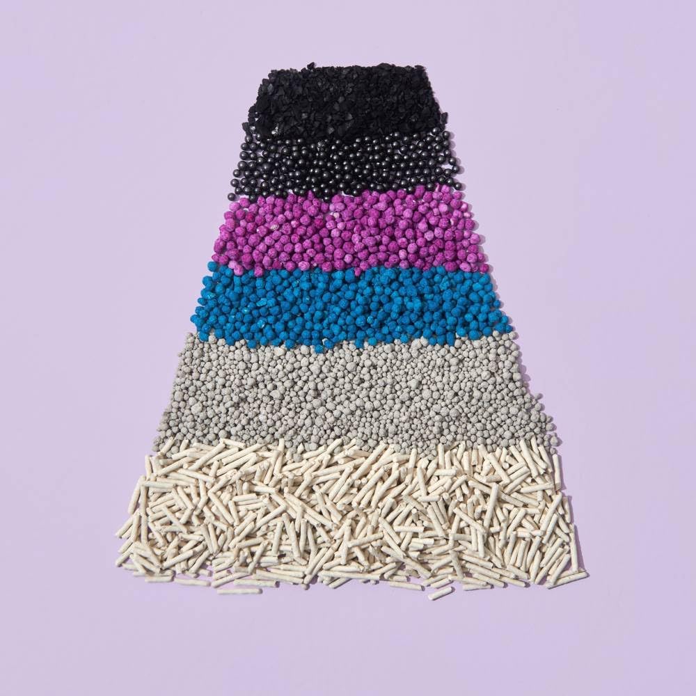 Michu Mixed Tofu Cat Litter, Heavy Duty Flushable Kitty Litter, 5.5Lb/88Oz (2 Pack, Original)