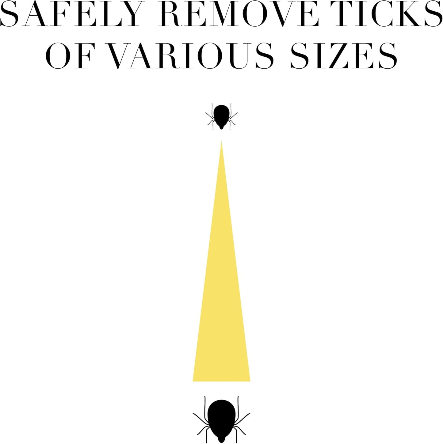 Tweezerman Pet Tick Removal Tweezer, Tick Removal Tool for Dogs and Cats