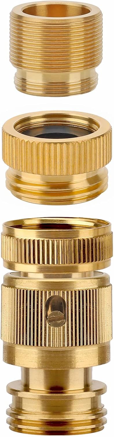 hygger HG-966 Metal Aquarium Water Changer Replacement Part Faucet Connector