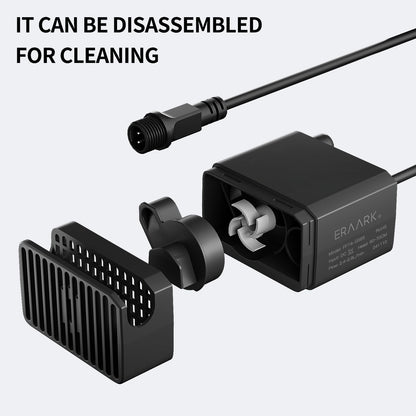 Replaced Water Pump for ERAARK 1.5 Gallon Aquarium Smart Betta Fish Tank