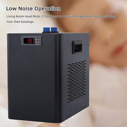 Aquarium Chiller 160L/300L/500L Fish Tank Jellyfish Aquarium Hydroponic Cooler Aquarium Water Chiller Fish Tank Cooling Machine (500L)