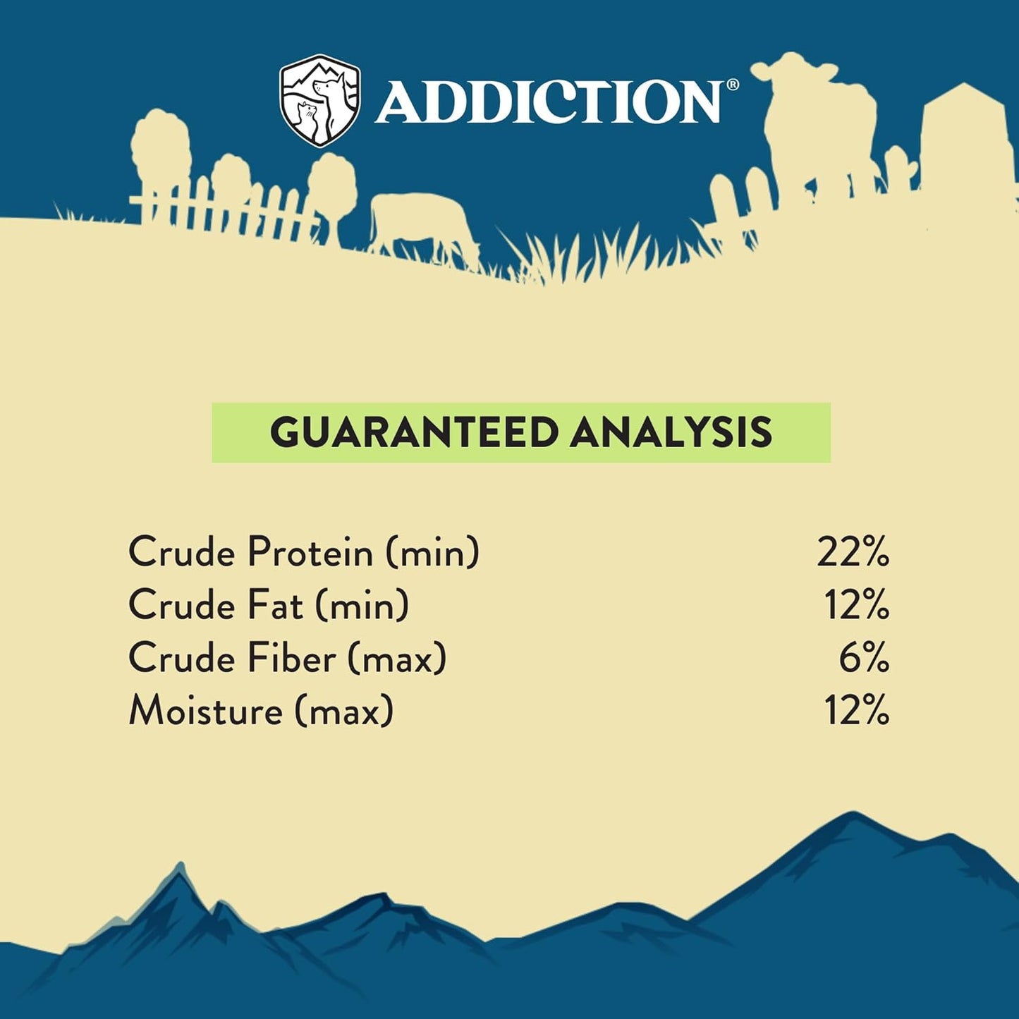 Addiction Steakhouse Beef & Zucchini Air-Dried Grain-Free Dog Food – Complete Meal or Topper with Natural Ingredients for Digestive and Skin & Coat Health, 2lb - 2 Packs