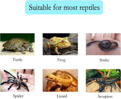 Natural Wood Log Reptile Hide Cave, Hollow Tree Trunk Design, Small Animal Habitat, Decorative Hideout for Hamsters