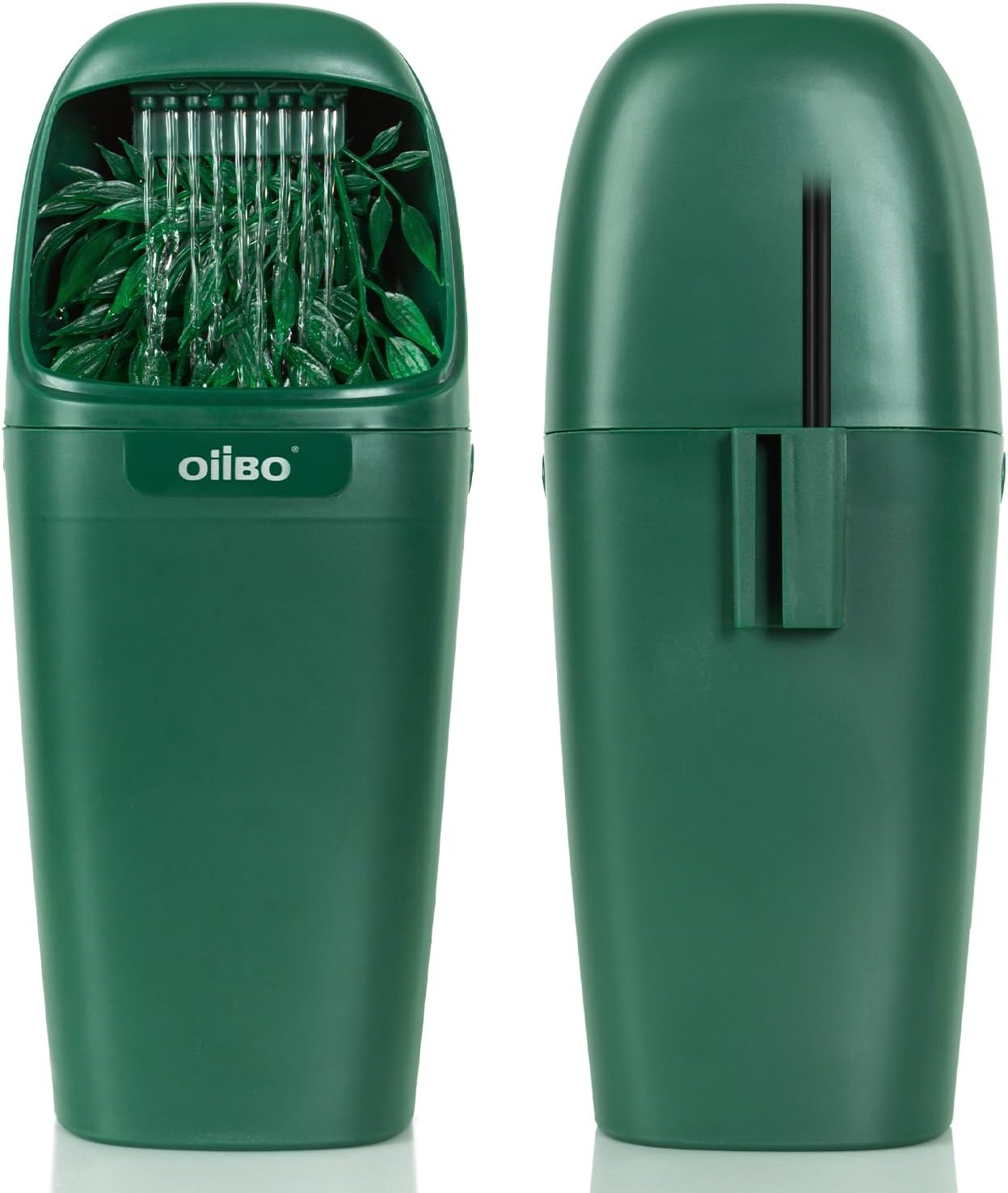 OiiBO Reptile Water Dispenser, Automatic Drinking Fountain Water Flow Adjustable Reptile Tank Waterfall for Lizard Bearded Dragon Chameleon, Ultra Quiet Amphibians Insects Terrarium Water Dripper