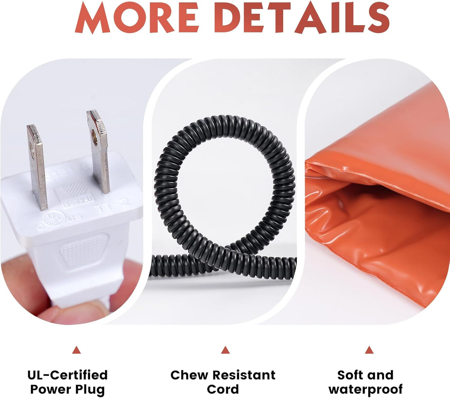 Small Animal Heating Pad, Heating Pad for Chicken, Rabbits, Guinea Pigs, Dog, Cat, Reptile, Poultry Heated Mat Chick Brooder Waterproof Adjustable Temperature & Timer (12.5 x 15.7in)