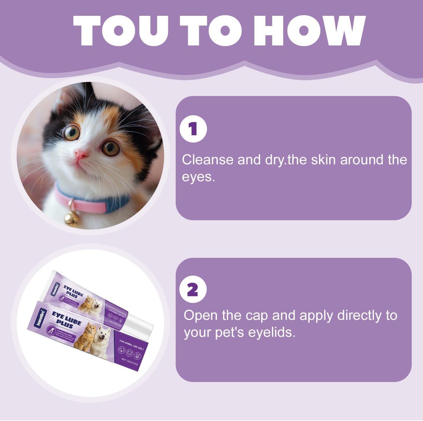 JoanofArc Eye Ointment for Dogs, Dog Eye Gel, Pet Eyes Care for Dogs, Cats, Horses, Rabbits, Soothes Irritation, Moisturizes Dry Eyes, Itching, and Irritation, 15g