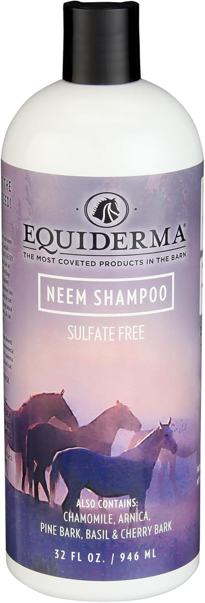 The Original – Equiderma Arnica Horse Shampoo, 32 oz | Sulfate-Free, Organic Herbal Formula for Healthy Skin, Silky Coat & Brilliant Shine | Natural Grooming Care