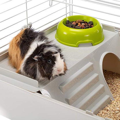 Ferplast Cavie Guinea Pig Cage & Rabbit Cage | Pet Cage Includes All Accessories to Get You Started & a 1-Year Warranty