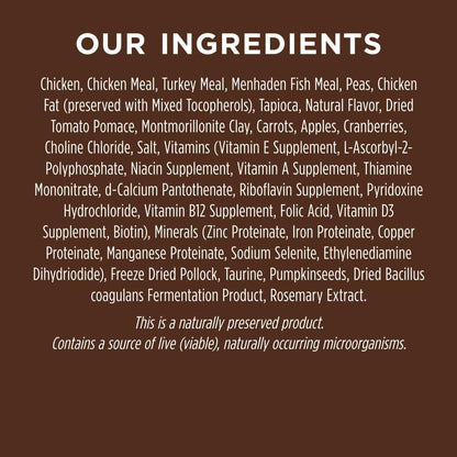 Instinct Original Dry Cat Food, Raw Coated Kibble, High Protein, Grain Free Recipe - Real Chicken, 5 lb. Bag