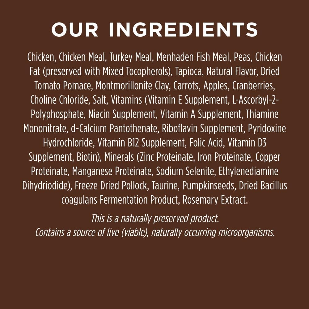 Instinct Original Dry Cat Food, Raw Coated Kibble, High Protein, Grain Free Recipe - Real Chicken, 5 lb. Bag