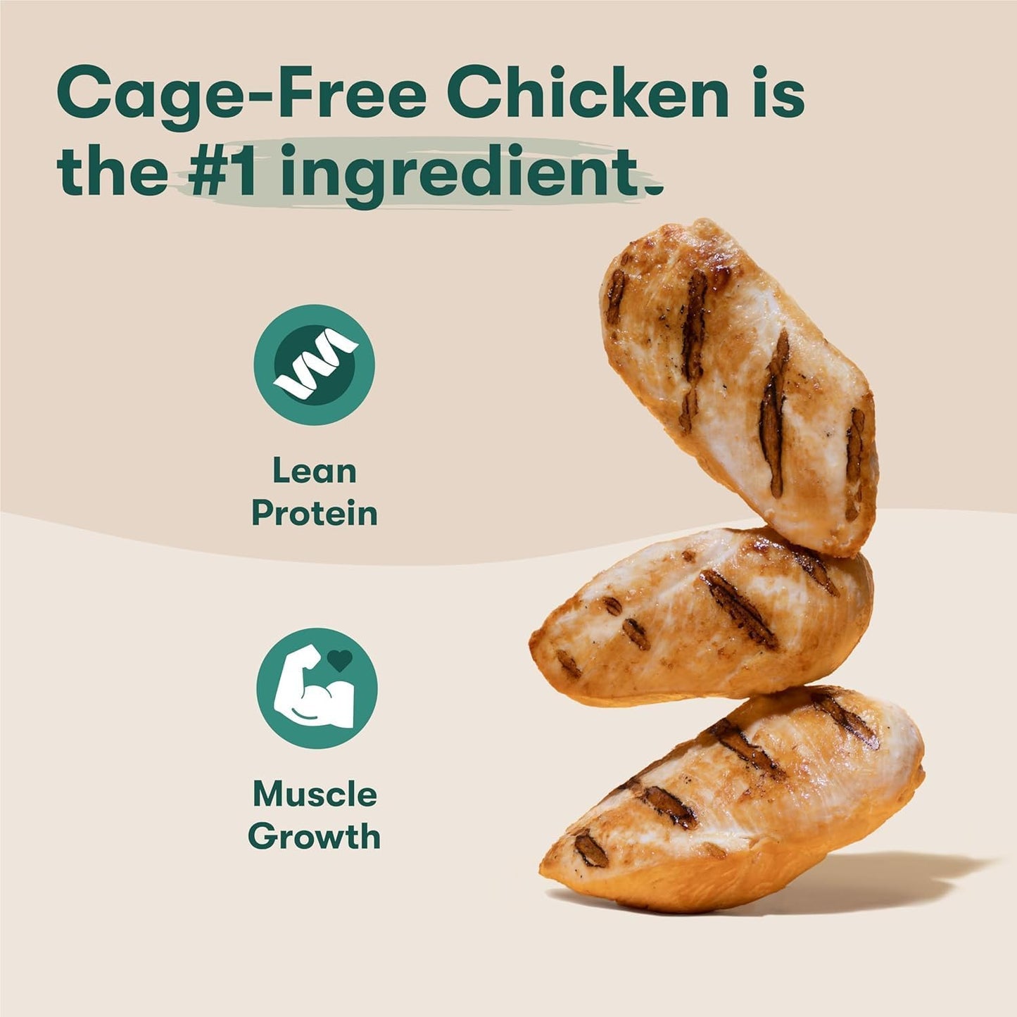 Jinx Premium Dry Dog Food Bundle - Chicken & Beef - 4lb Each