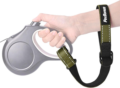 PetBonus Safety Wrist Strap for Retractable Dog Leash and Dog Seat Belt for Car