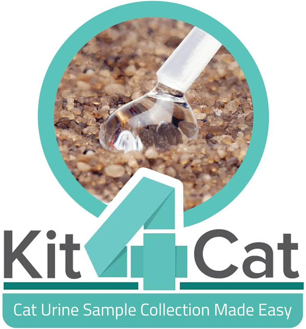 KIT4CAT 2lb Hydrophobic Litter Sand Cat Urine Sample Collection Kit (3 x 11oz Bags)