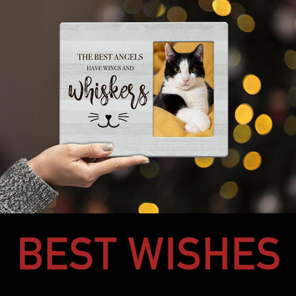 IAXIC Memorial Frame, Frame Memorial Gifts To Honor And Remember Cat Iovers, Grief Gifts for Women Remembrance Decorations for Wall Desk Tabletop