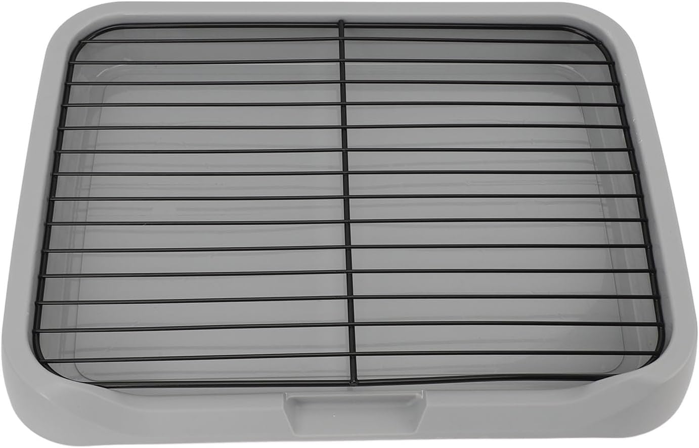 Dog Training Toilet, Puppy Potty Training Tray with Removable Mesh Design, Stable Structure Prevent Tipping for Small Medium Dogs, Indoor Dog Litter Box with Shovel and Net Frame