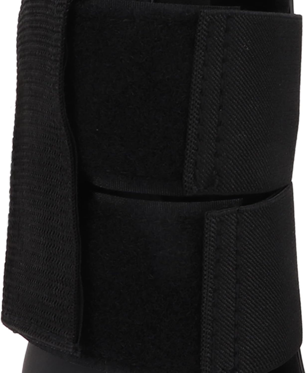 Horse Front Boots Adjustable Lightweight, Horse Front Leg Protection Support Boots with Nylon Hook & Loop Design, Shock Absorbing Tendon Boots for Riding Jumping Racing