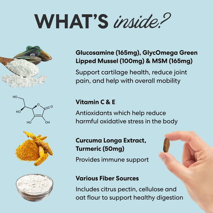 The Pets Table 8-in-1 Soft Chews Chicken Flavored All in One Supplement for Dogs - Dog Multivitamin Supports Mobility, Gut & Heart, 50 Chews