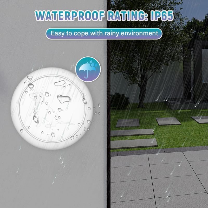 Wireless Dog Door Bell - Dog Bells to Go Outside for Potty Training, Dog Buttons for Communication, 58 Melodies & 4 Volume Pet Doorbell