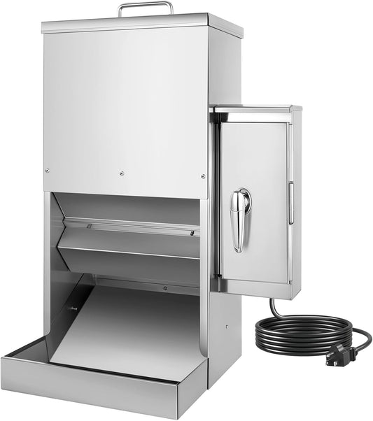 Chipak 16L Large Automatic Dog Feeder with Timer, Stainless Steel Pet Food Dispenser W/Programmable Feeding Schedule for Large Breed Dogs or Cats