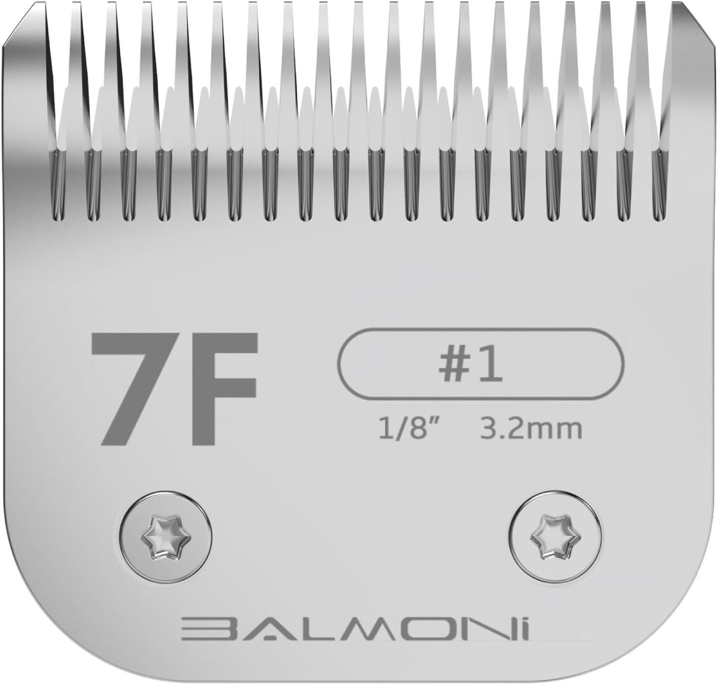 Professional A5#7F Clipper Blade – 3.2mm (1/8”) – Powder Metallurgy + Titanium-Ceramic, Low-Heat High-Precision – Fits Wahl, Andis, Oster, Heiniger A5 Clippers