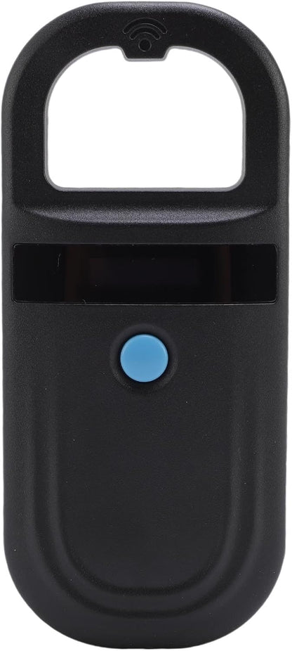 Microchip Scanner,Animal Chip Scanner Pet Tag Reader FDX B EMID Dual Frequency for Dog Cat Pig (Black)
