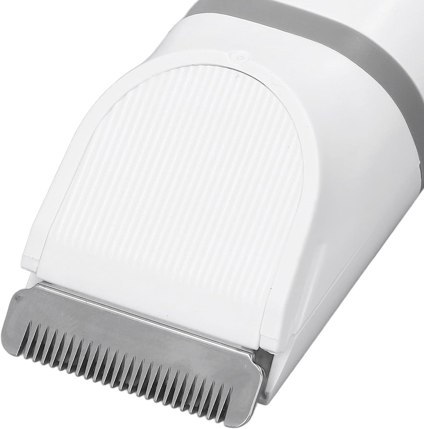 Electric Pet Hair Clipper, Low Noise Rechargeable Grooming Kit, Professional Pet Trimmer for Body Face Ears Eyes Nails, Multifunctional Cordless Clipper with 3 Trimming Heads and 4