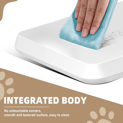 Multifunctional Pet Scale Max 66 Lbs Cat Dog Scale with LCD Display & Hold/Tare Function for Kittens Puppies Includes Scratcher Toys and Health Supplies