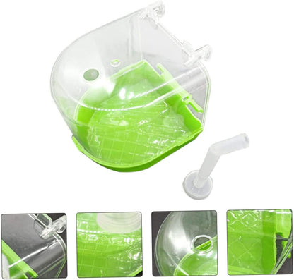 Bird Bathing Tub for Parrots Outdoor Hanging Bird Bath Basin for Parakeets Cockatiels and Budgies