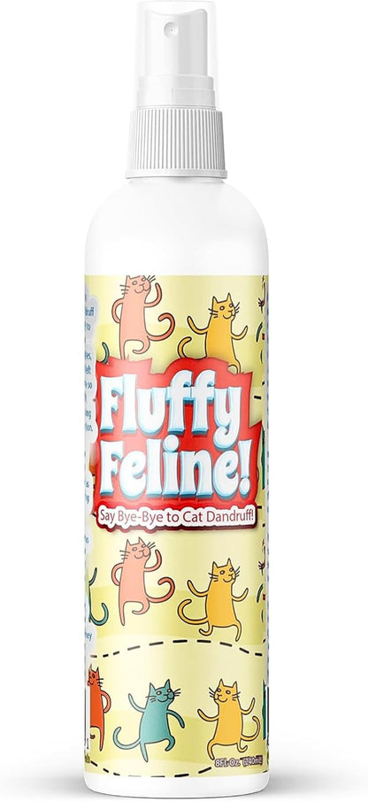 Fluffy Feline Professional Groomer's Choice for Cat Dandruff Treatment Spray