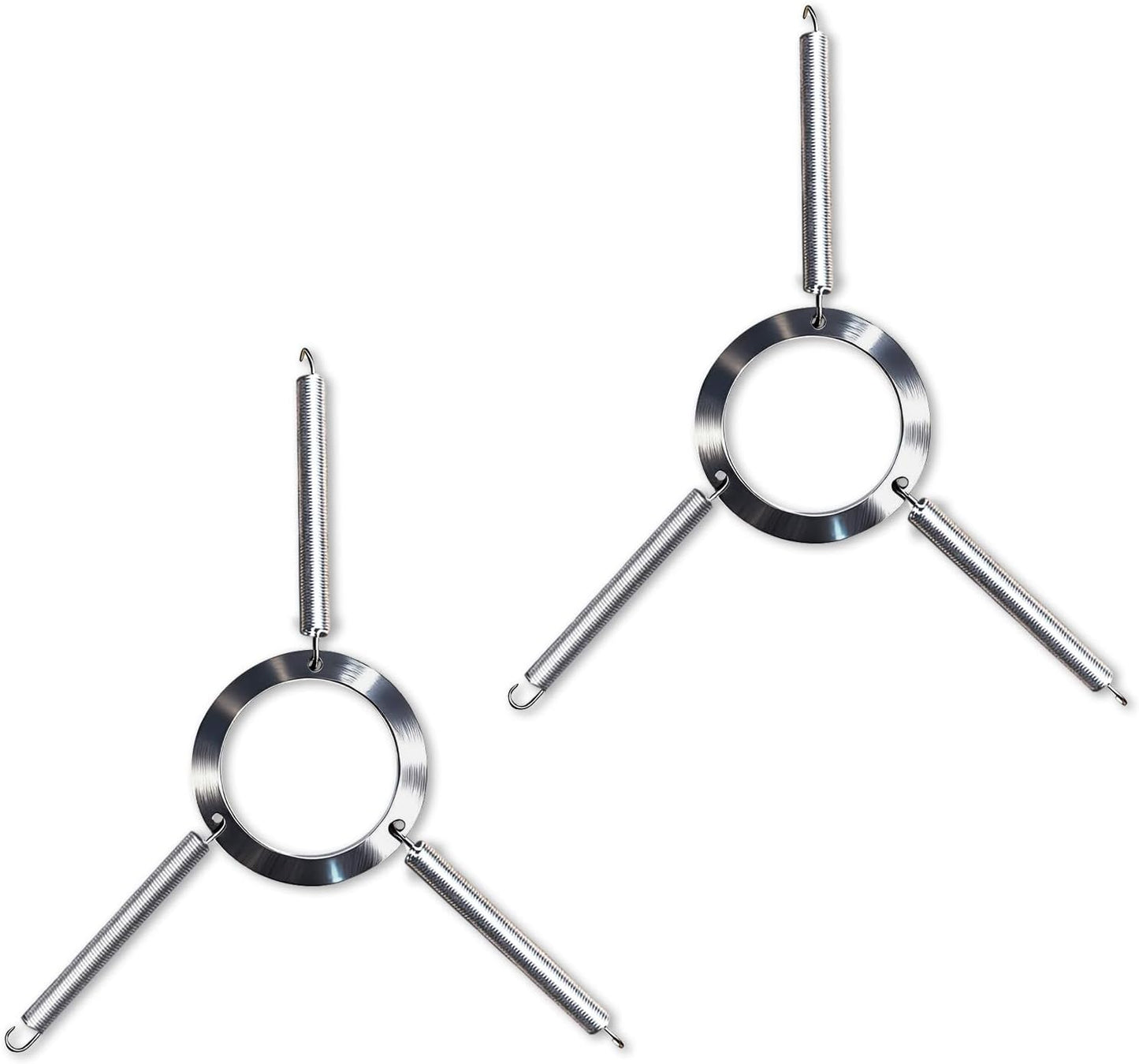 Upgraded Mounting Spring Clips for Reptile Habitat Lighting Domes (2 Pack) - Universal Terrarium Lid Clamps, Secure Heat Lamp Dome Lock Stainless Steel Material