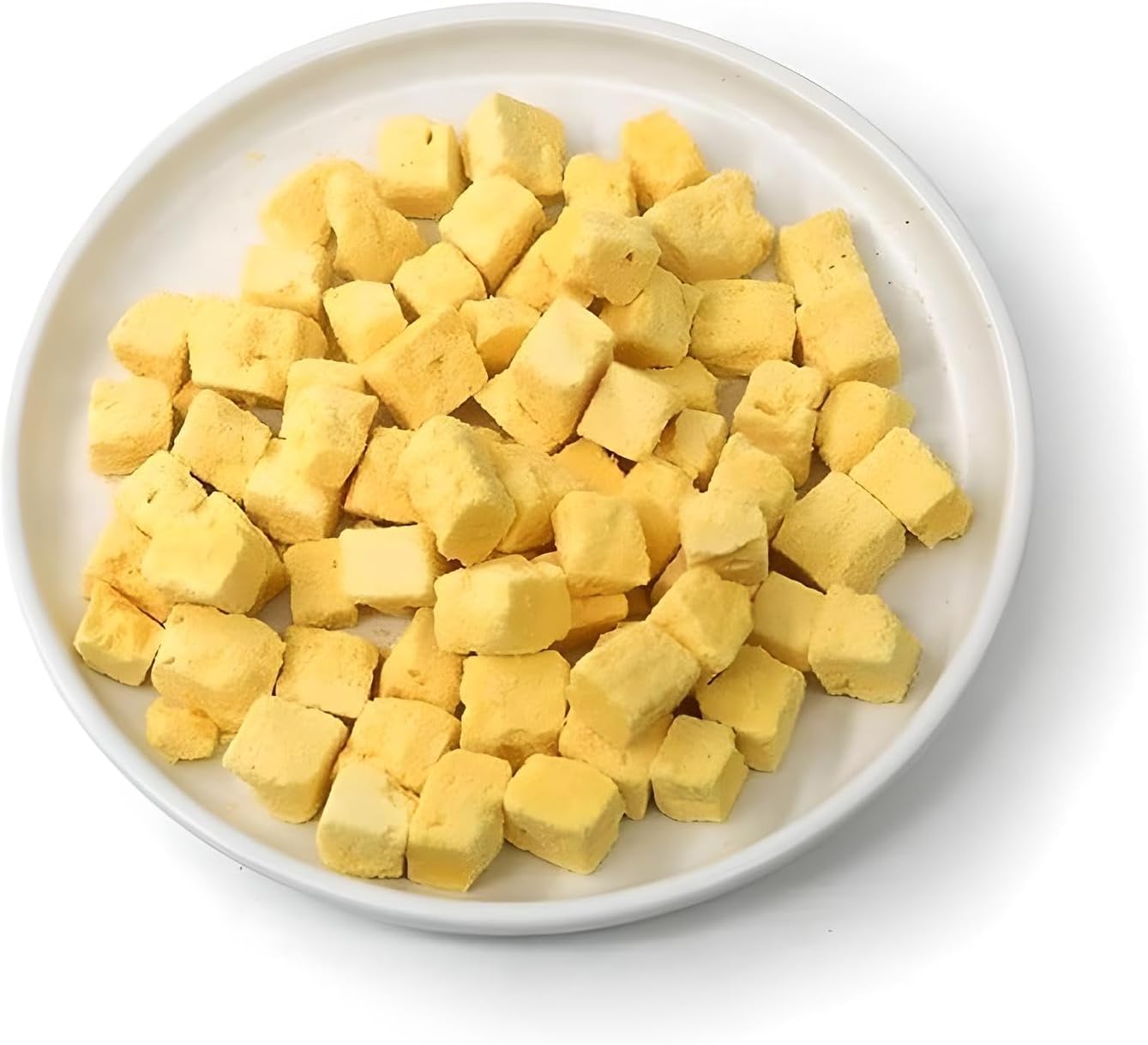 Organic Freeze-Dried Egg Treats for Dogs & Cats — 100% Single-Ingredient Egg — Grain-Free, Gluten-Free, High Protein Nutrition, Food Topper & Training Reward — Made in USA (Pack of 3)