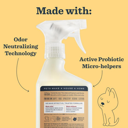 Mrs. MEYER'S CLEAN DAY Pet Stain & Odor Fighter, Orange Blossom Scent, 16oz