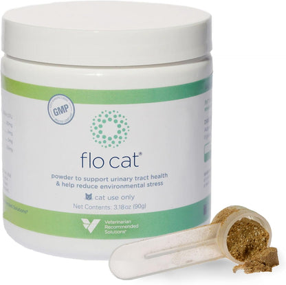 Flo Cat Cranberry Supplement for Cats by Veterinarian Recommended Solutions - Bladder Control for Cats - Urinary Tract Support - Cranberry Chews - Immune & Gut Support